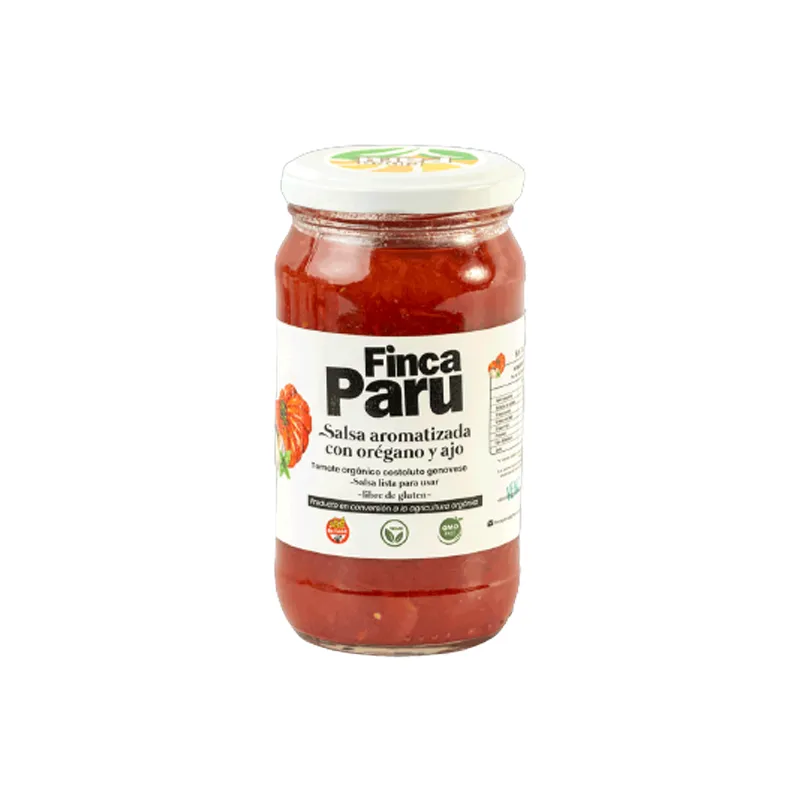 FINCA PARU SALSA SABORIZADA OREGANO Y AJO badian FINCA PARU SALSA SABORIZADA OREGANO Y AJO - Imagen 1