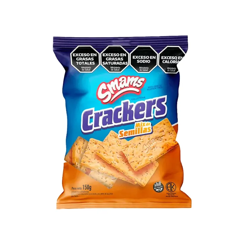SMAMS CRACKERS MIX SEMILLAS badian SMAMS CRACKERS MIX SEMILLAS - Imagen 1